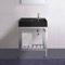 Small Modern Console Sink Vanity, 24